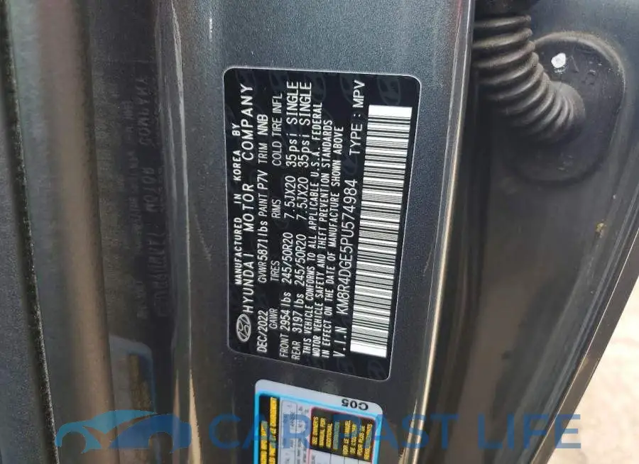 KM8R4DGE5PU574984# 13