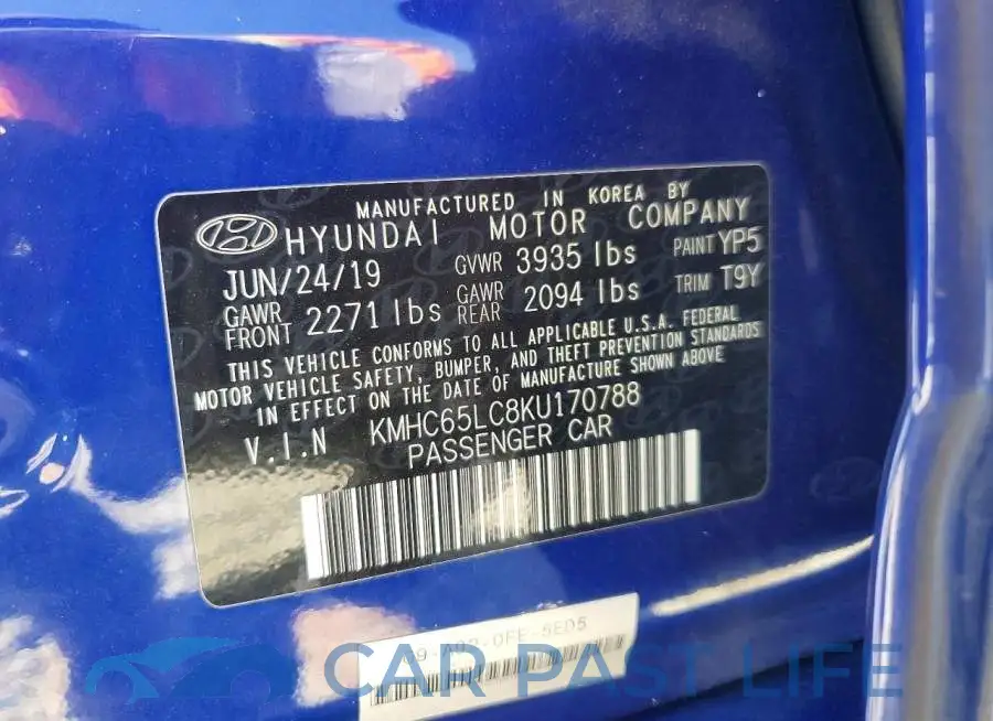 KMHC65LC8KU170788# 12