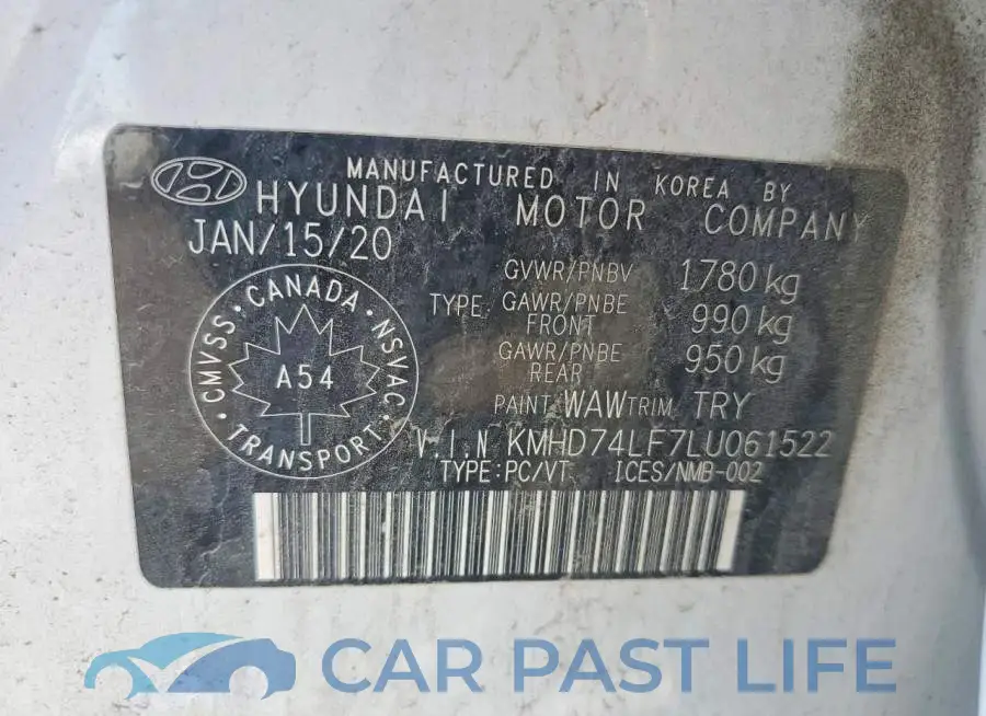 KMHD74LF7LU061522# 12