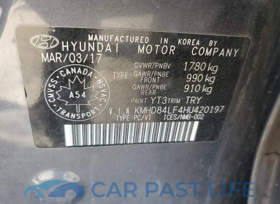 KMHD84LF4HU420197# 13