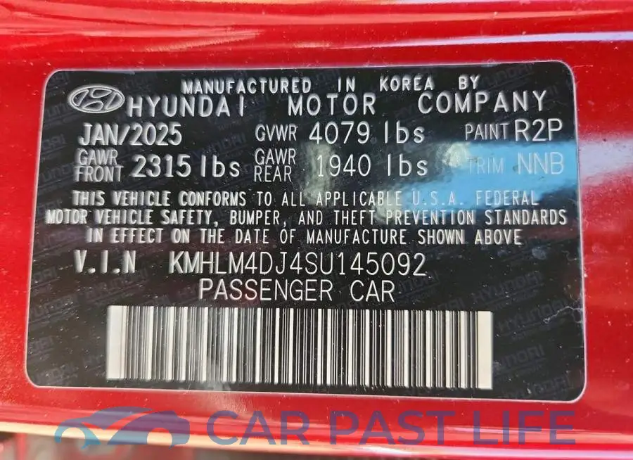 KMHLM4DJ4SU145092# 13
