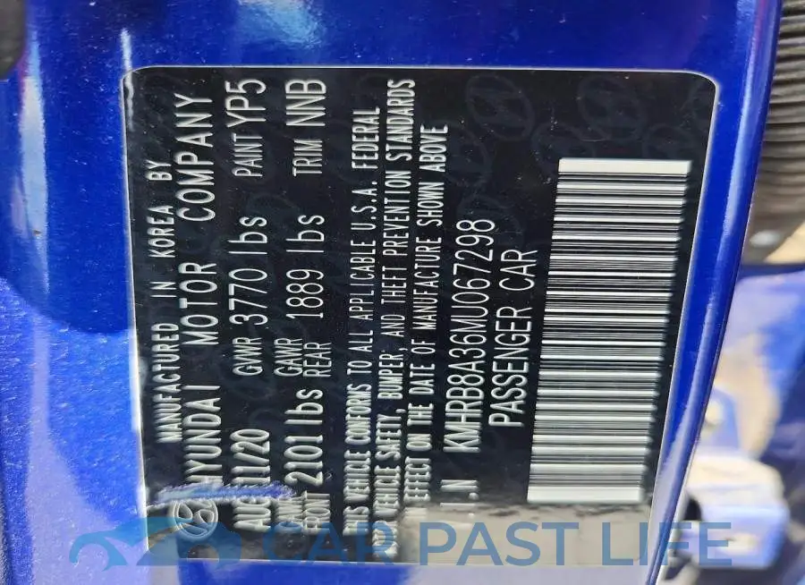 KMHRB8A36MU067298# 13