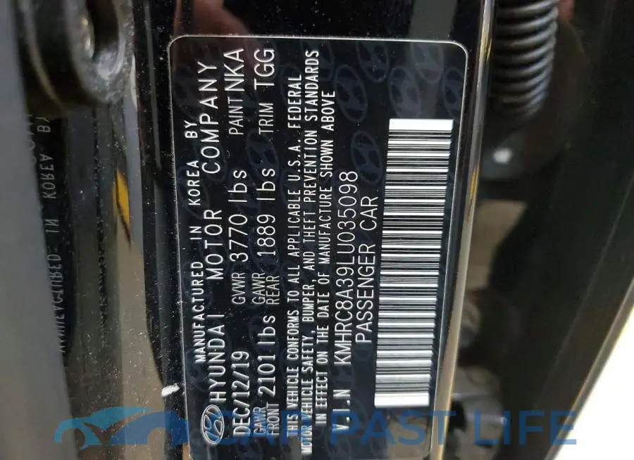 KMHRC8A39LU035098# 12