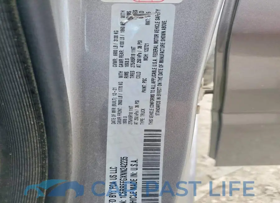 1C6RRFFGXNN242235# 12