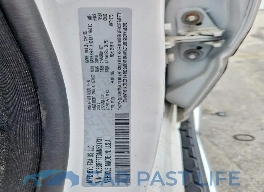 1C6SRFFT3MN531731# 12