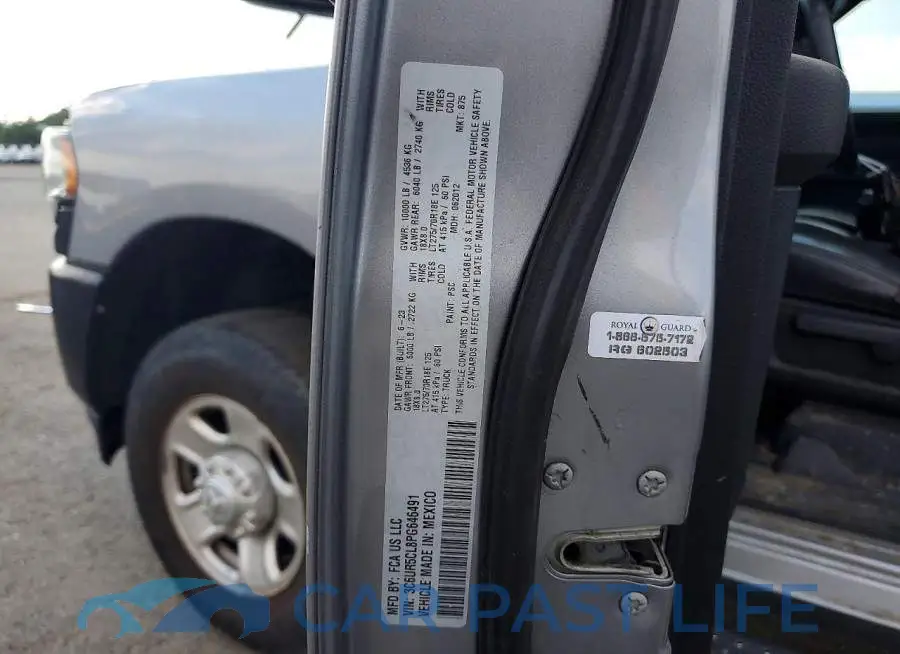 3C6UR5CL8PG646491# 12