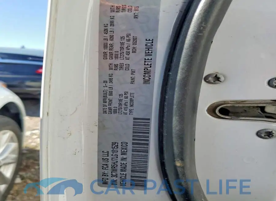 3C7WR5HJ7LG181529# 12