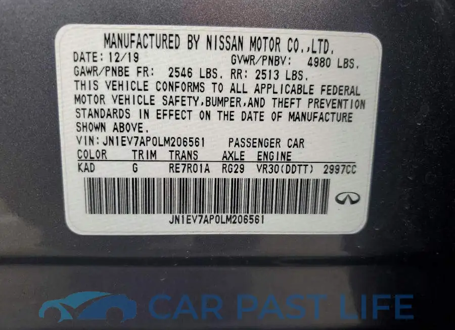 JN1EV7AP0LM206561# 12