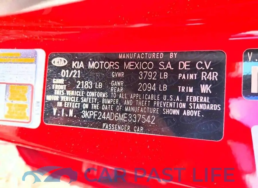 3KPF24AD6ME337542# 12