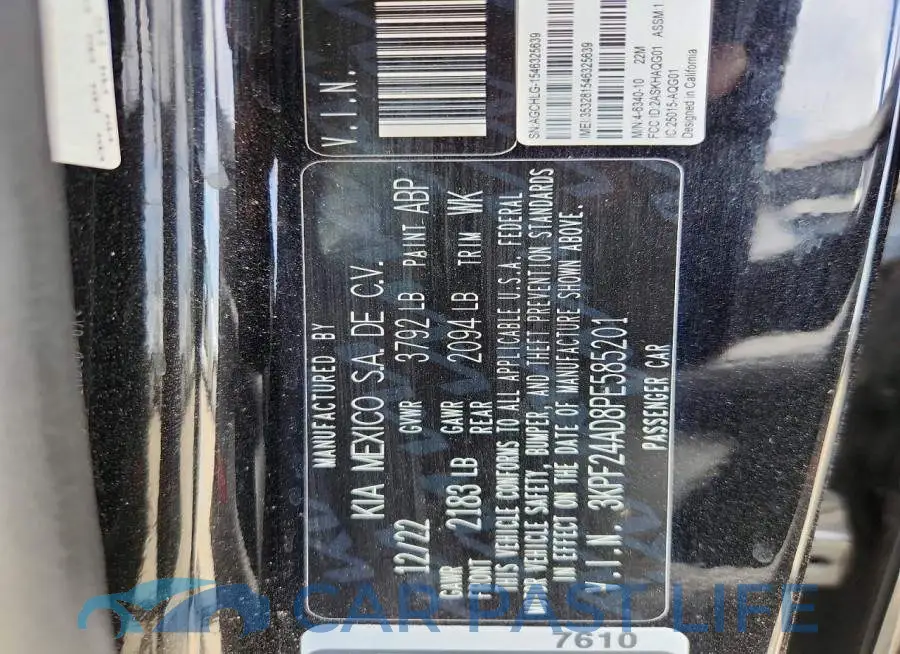 3KPF24AD8PE585201# 12