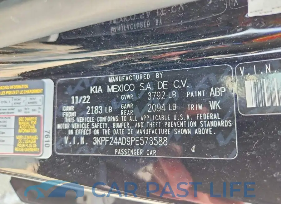 3KPF24AD9PE573588# 13