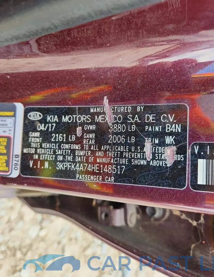 3KPFK4A74HE148517# 12