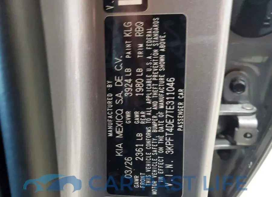 3KPFT4DE7TE311046# 12