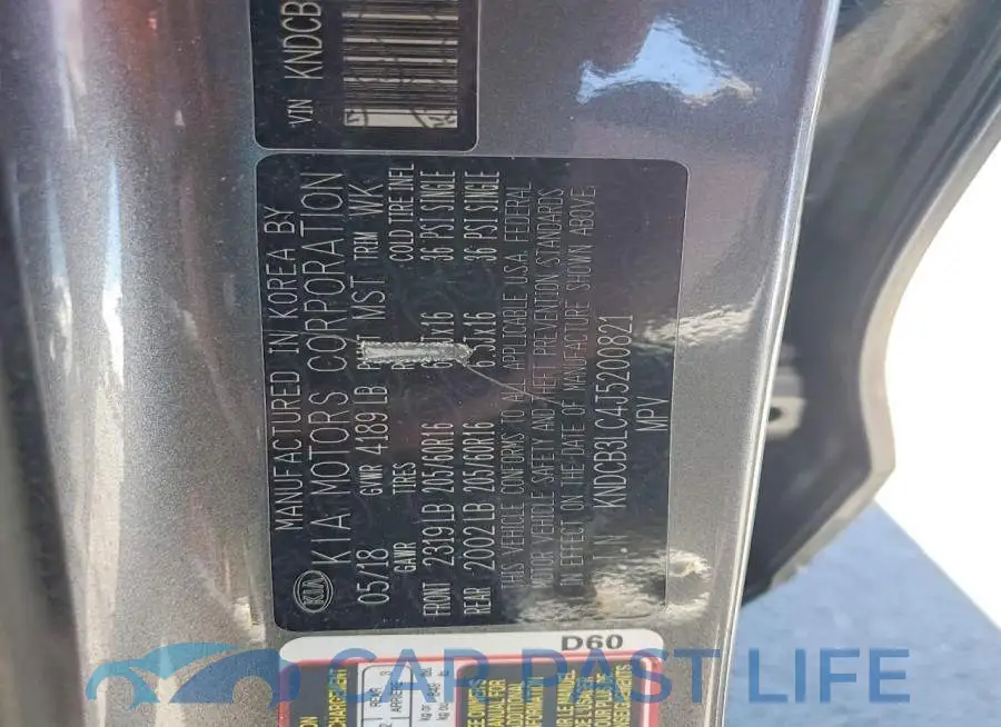 KNDCB3LC4J5200821# 12