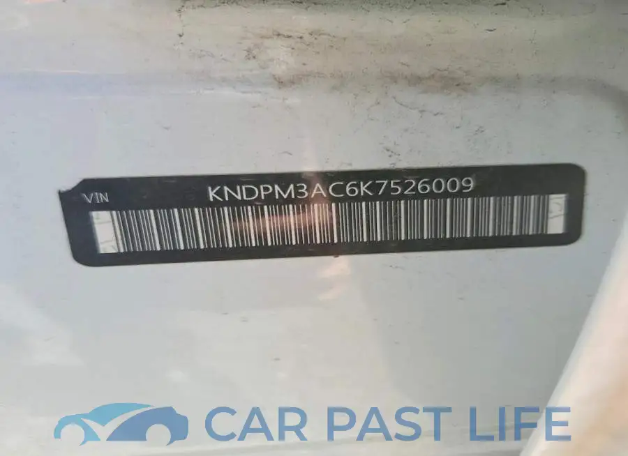 KNDPM3AC6K7526009# 13