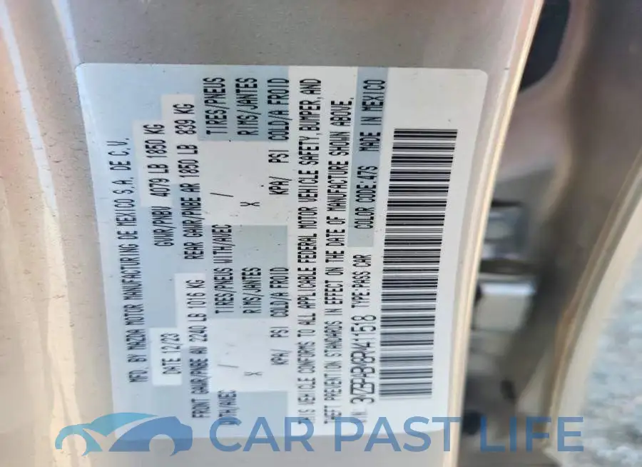 3MZBPABM8RM411518# 12