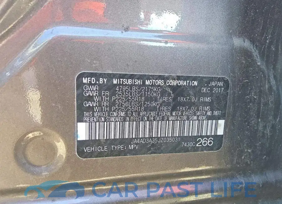 JA4AD3A35JZ035031# 13