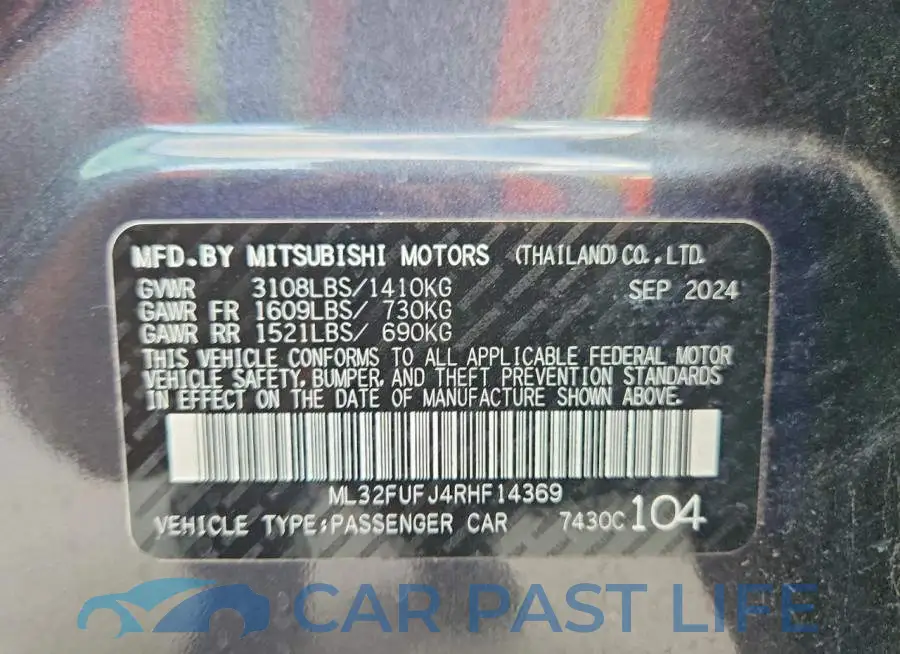 ML32FUFJ4RHF14369# 12