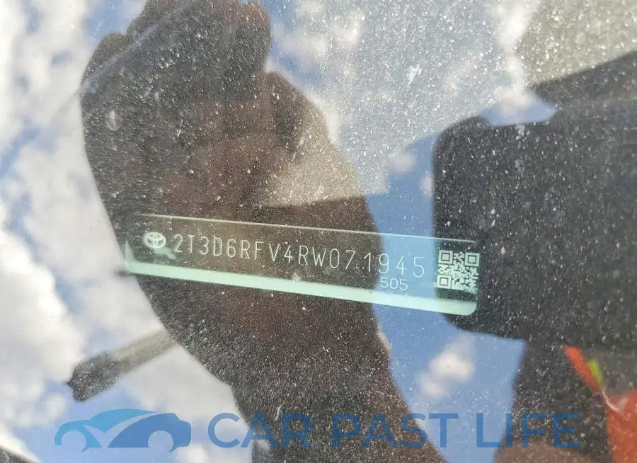 2T3D6RFV4RW071945# 12