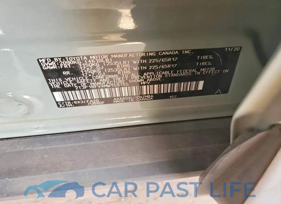 2T3P1RFV4MW159155# 13