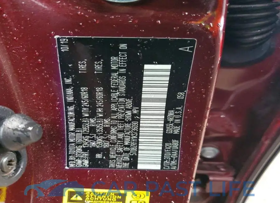 5TDBZRFH1KS736090# 13