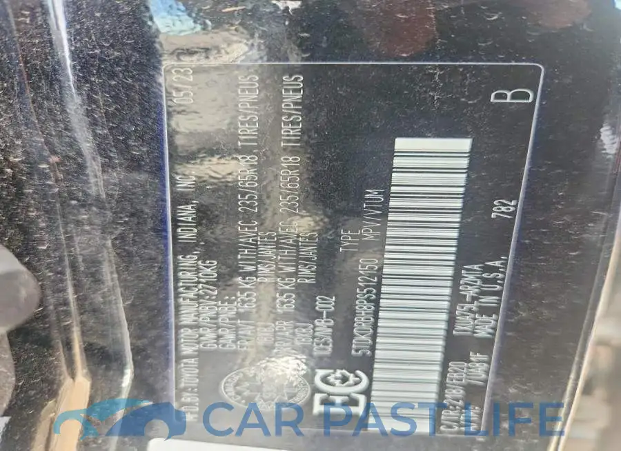 5TDKDRBH8PS512150# 13