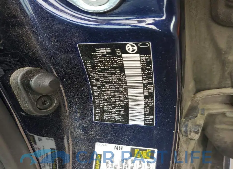 5YFS4MCE7PP162624# 12