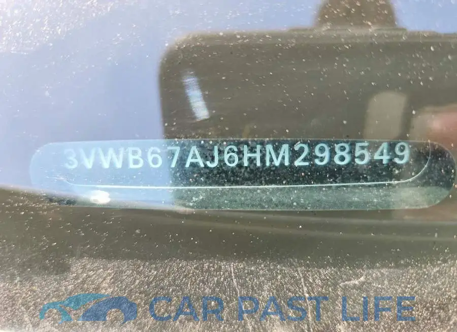 3VWB67AJ6HM298549# 13