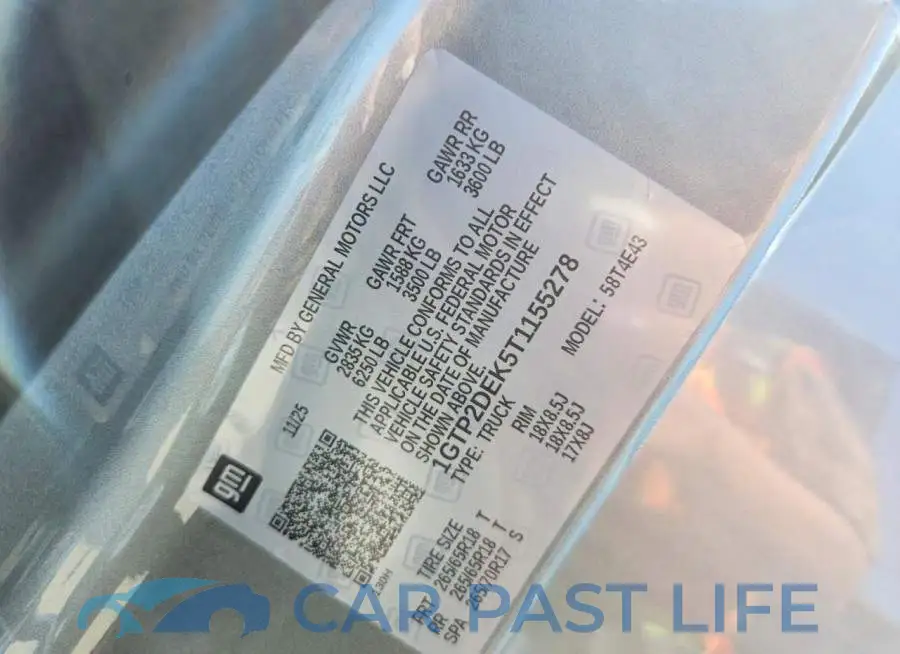 1GTP2DEK5T1155278# 12