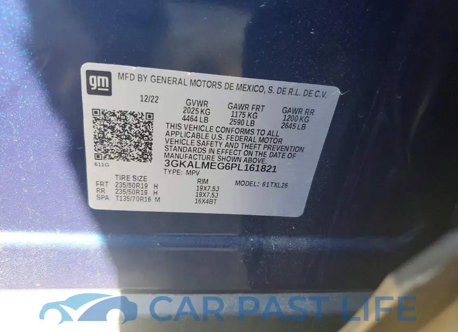 3GKALMEG6PL161821# 13
