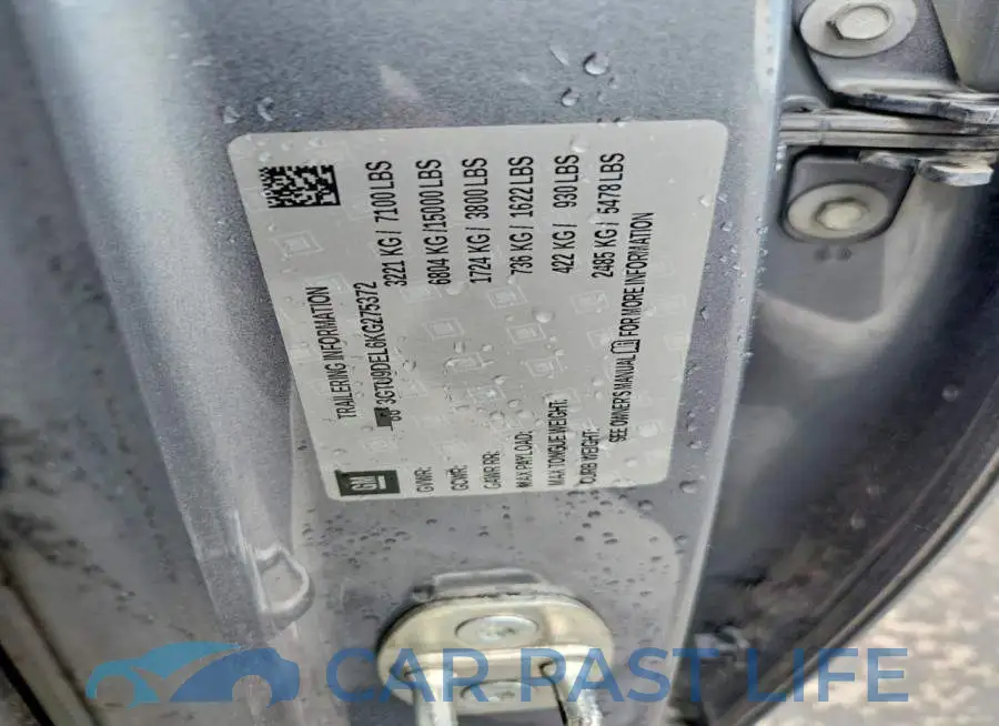 3GTU9DEL6KG275372# 13