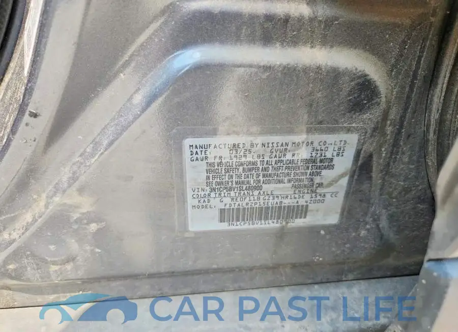 3N1CP5BV1SL480900# 14