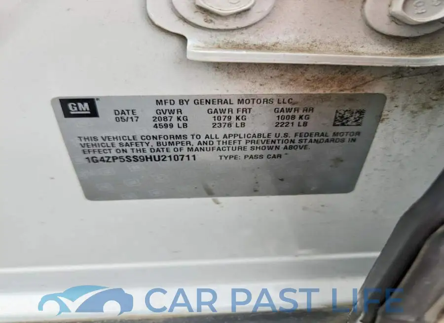1G4ZP5SS9HU210711# 12