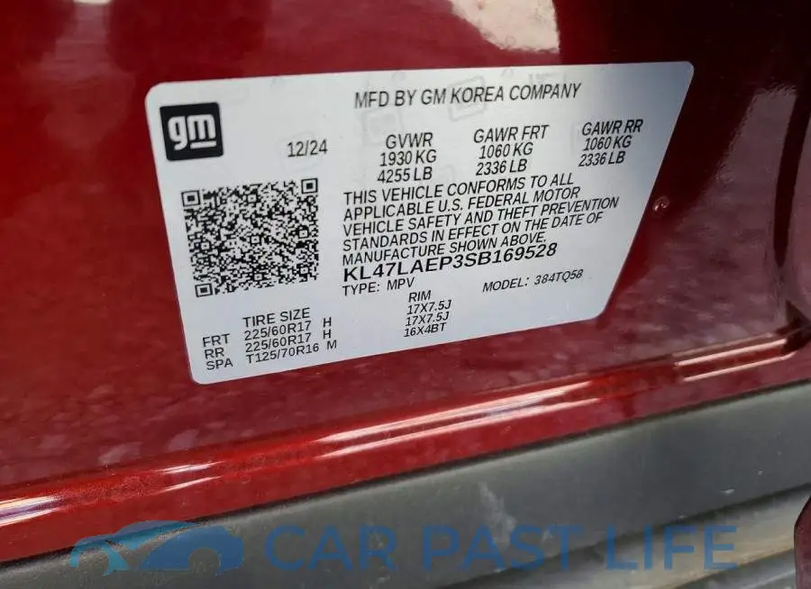 KL47LAEP3SB169528# 13