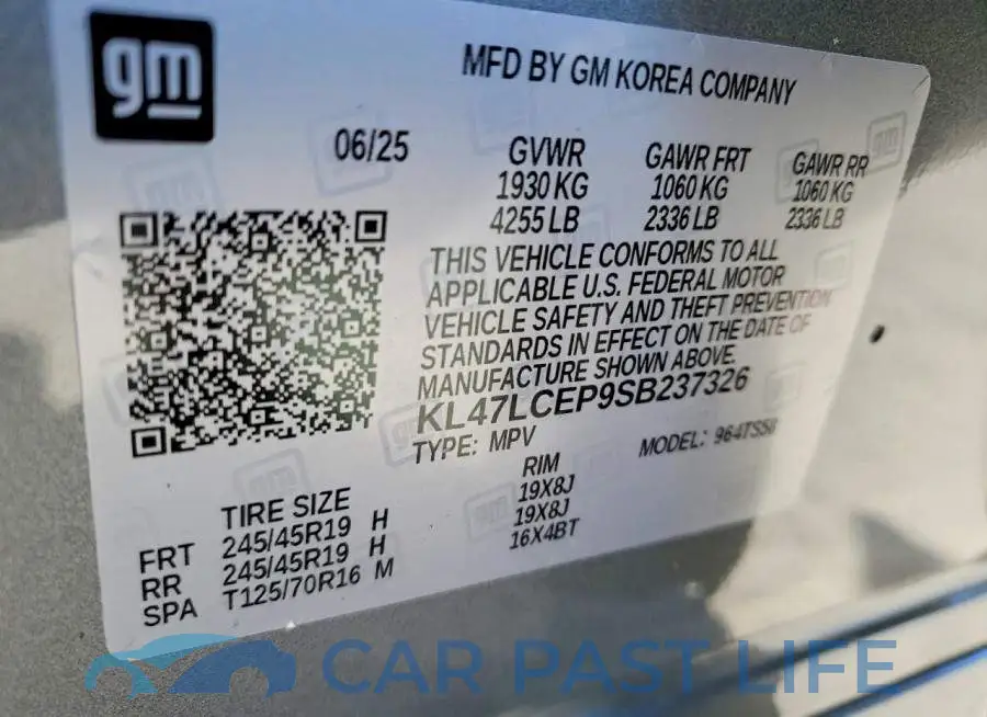 KL47LCEP9SB237326# 13