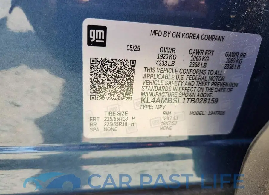 KL4AMBSL1TB028159# 14