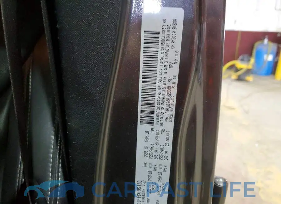 1C4HJWEG0HL629809# 13