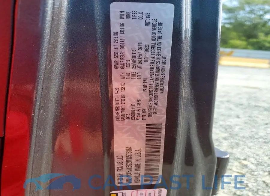 1C4HJXEG2MW575864# 12