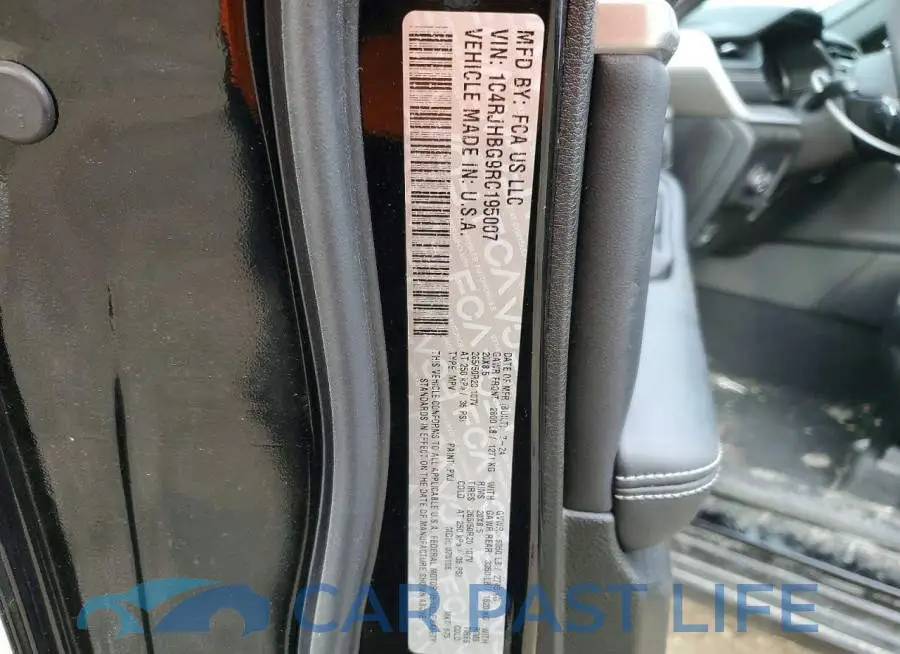 1C4RJHBG9RC195007# 13