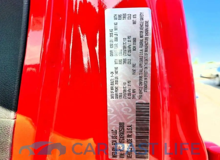 1C4RJXFGXRW250888# 13