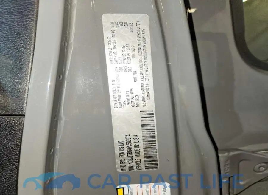 1C6JJTBG4PL503074# 13