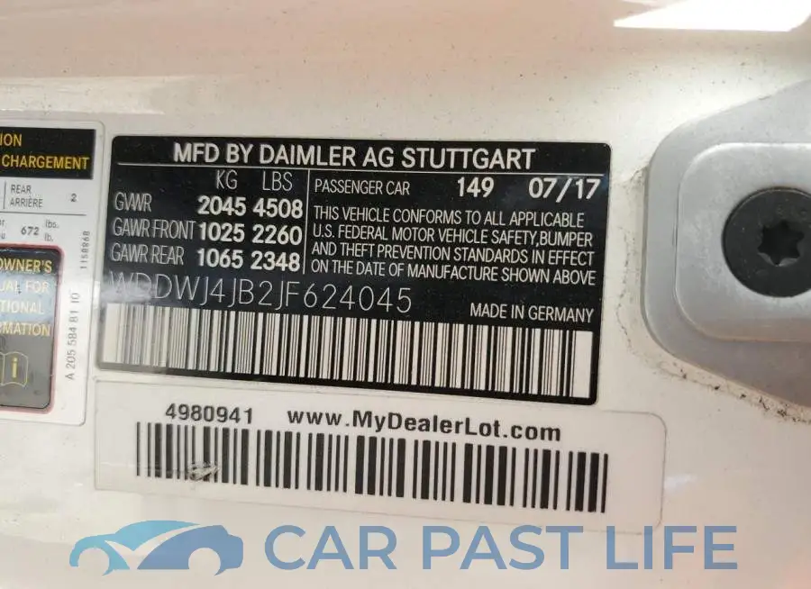 WDDWJ4JB2JF624045# 12