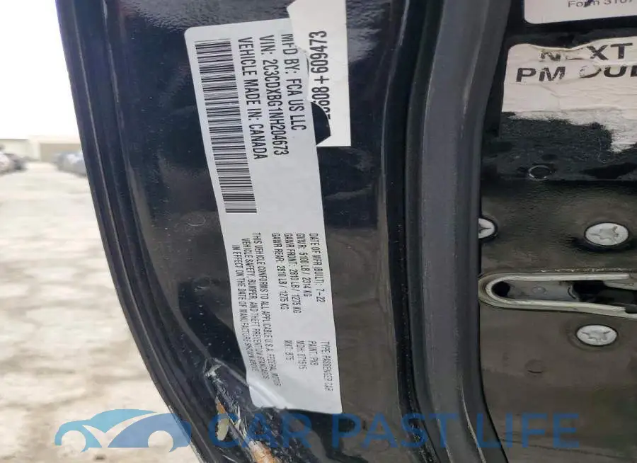 2C3CDXBG1NH204673# 12