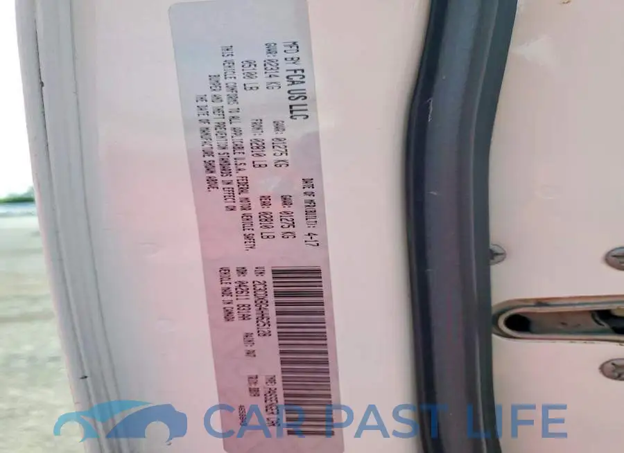 2C3CDXBG4HH625128# 12