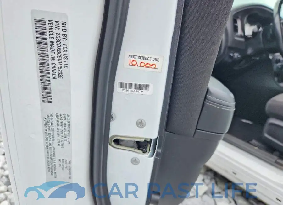 2C3CDXBG5NH152335# 12