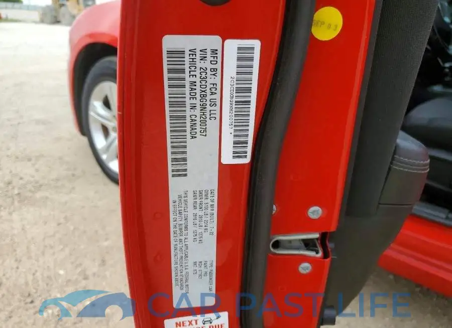 2C3CDXBG9NH200757# 12