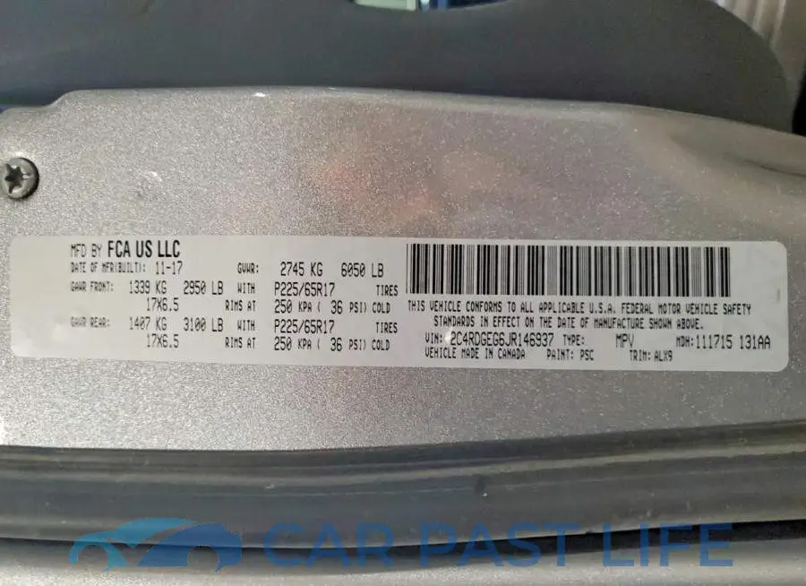 2C4RDGEG6JR146937# 13