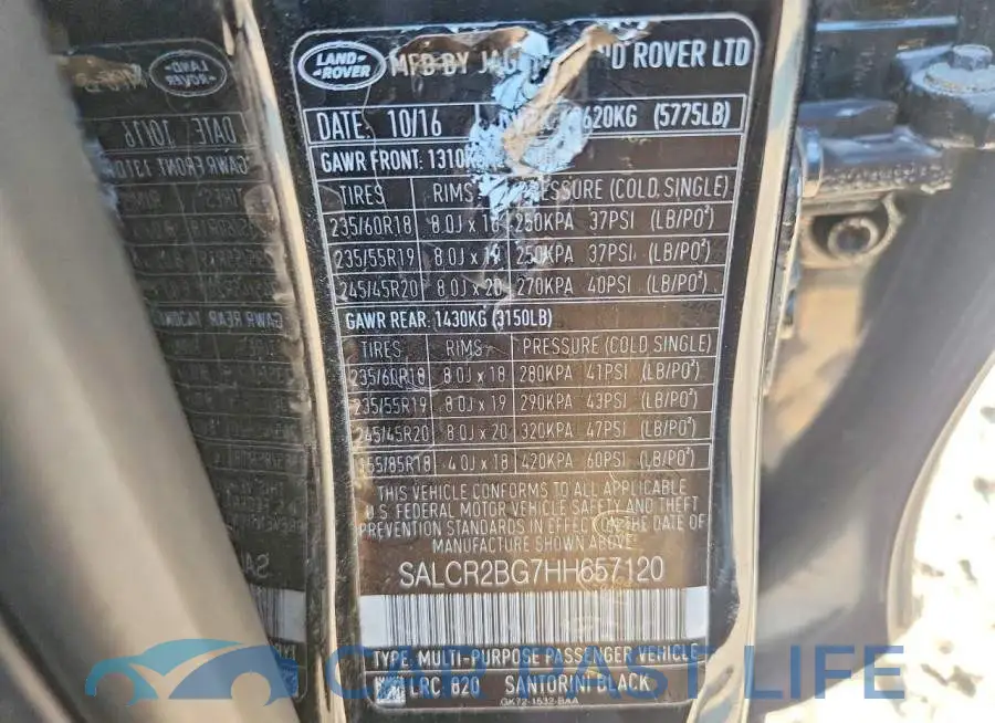 SALCR2BG7HH657120# 13