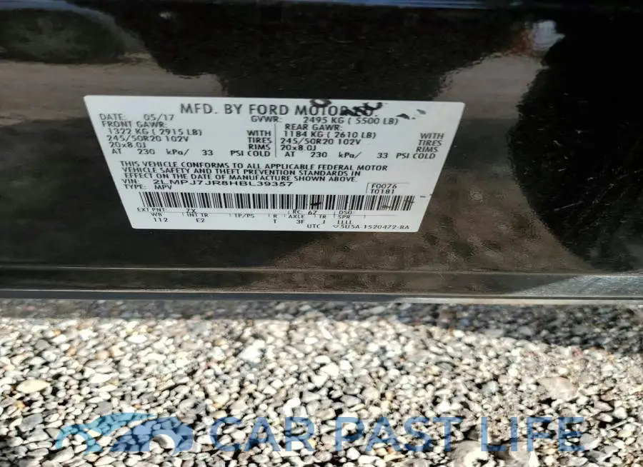 2LMPJ7JR8HBL39357# 12