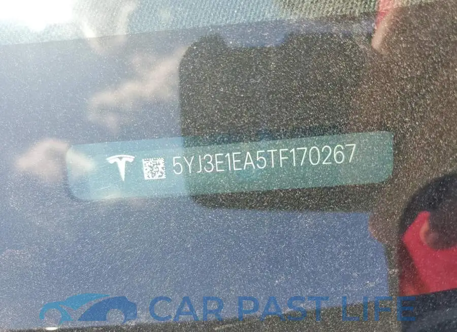 5YJ3E1EA5TF170267# 12